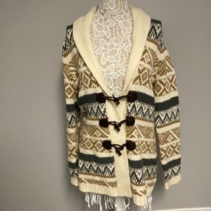 Aztec Sweater Cardigan